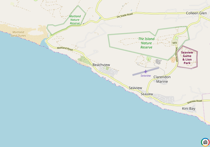 Map location of Beachview